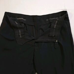 SANSABELT Vtg Men's Dress Pants 44x27 Black Comfort Waistband Jaymar Ruby